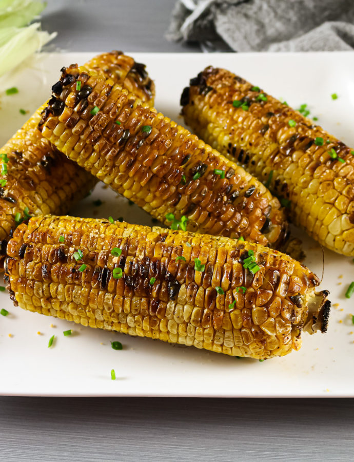 Smoky Grilled Corn on the Cob